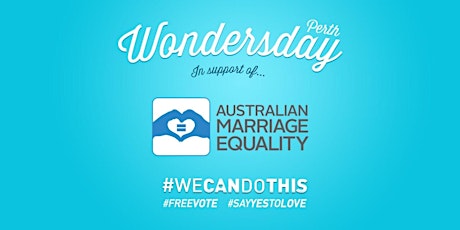 Wondersday - In Support of Marriage Equality primary image