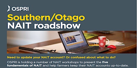 NAIT Road Show - Balclutha primary image