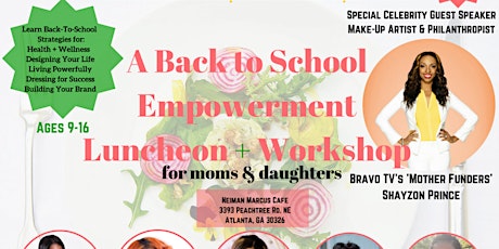 Activate Your Awesome! Mom & Daughter Empowerment Workshop + Luncheon primary image