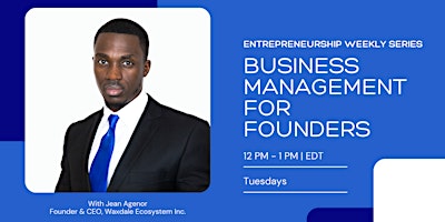 Business Management for Founders