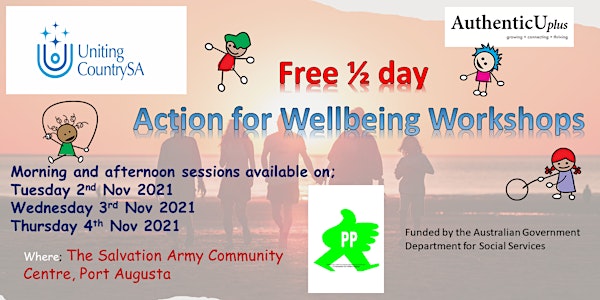 Action for Wellbeing 1/2 Day workshop