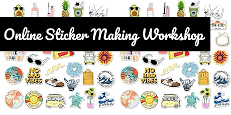 Online Creative Workshop – Sticker Making primary image