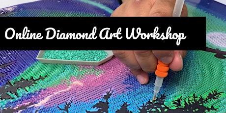 Online Creative Workshop – Diamond Art on Zoom primary image