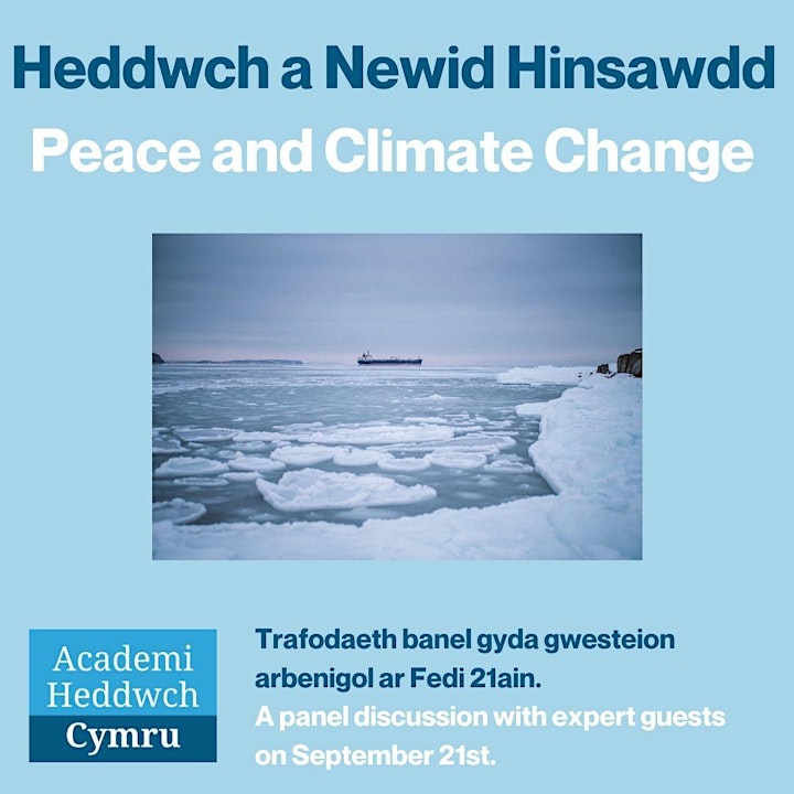 
		Heddwch a Newid Hinsawdd / Peace and Climate Change image
