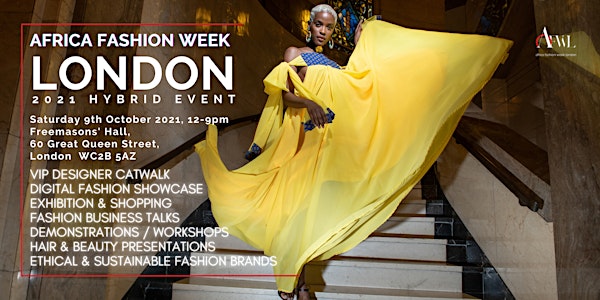 Africa Fashion Week London 2021 Hybrid Event