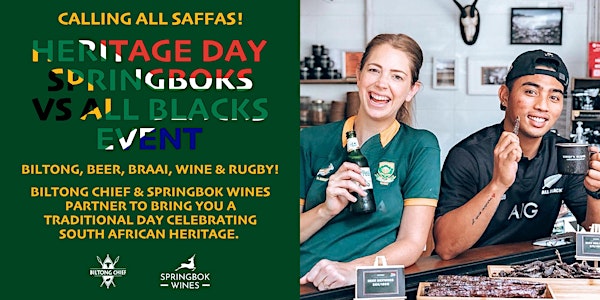 Heritage Day Springboks vs All Blacks Event