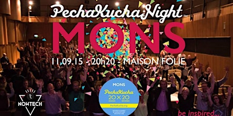 Image principale de 9th Pechakucha Night Mons !