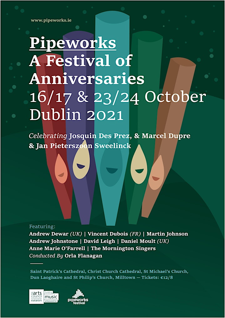 Pipeworks Autumn Festival 2021 - Organ Recital by Vincent Dubois image
