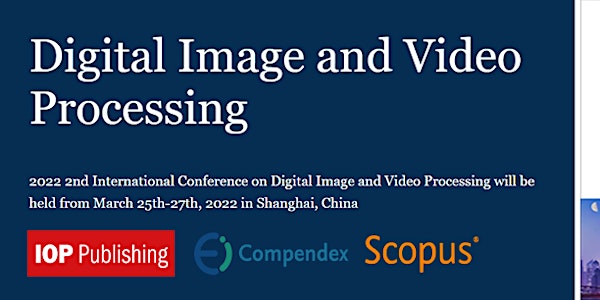 2nd International Conference on Digital Image and Video Processing - CDIVP