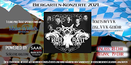 Biergarten-Konzerte 2021 / Kultur Sommer in Saarbrücken