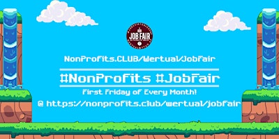 Imagen principal de Monthly #NonProfit Virtual JobExpo / Career Fair #Raleigh
