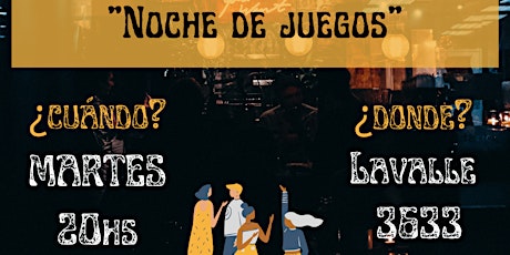 Imagem principal do evento Noche de Juegos e Idiomas