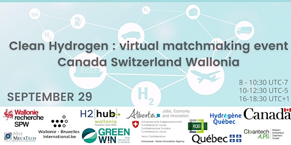 Clean hydrogen: virtual matchmaking between Canada Switzerland and Wallonia