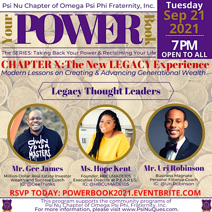YPB: The New LEGACY Experience: Lessons on Advancing Generational Wealth image