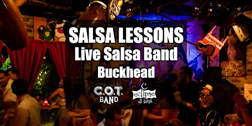 Imagem principal de Live Latin Music & Free Salsa Lessons | Latin Nights Atlanta | COT Band