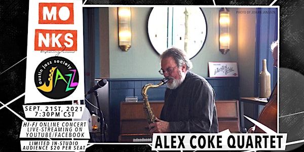 Alex Coke Quartet - Concert #52 for #ProjectSafetyNet