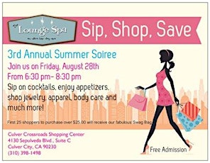 The Lounge Spa 3rd Annual Summer Soiree primary image