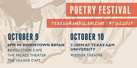 Texas Grand Slam Poetry Festival 2015 primary image