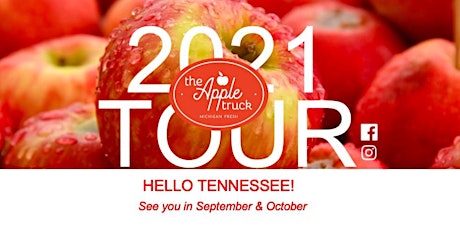 The Apple Truck Tour Stop- Morristown, TN   Sept. 25, 2021 primary image