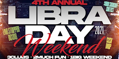 LIBRA DAY WEEKEND 2021 (4TH ANNUAL) primary image