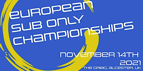 European Sub Only Championships - Gi & Nogi primary image