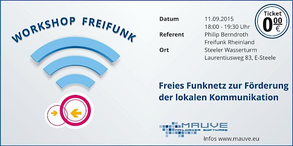 Workshop Freifunk: Freies Funknetz zur Förderung der lokalen Kommunikation
