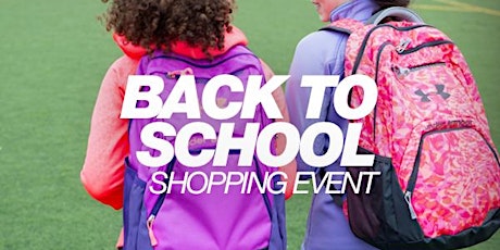 Back to School Shopping Event primary image
