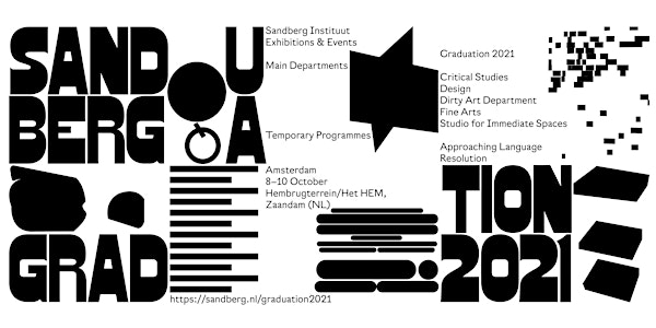 Sandberg Graduation Exhibition 2021