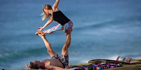 FREE Sunday Session with Kat & Bods - AcroYoga, Wine & Cheese primary image
