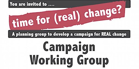 Time for (Real) Change - Campaign Planning Group Meeting primary image