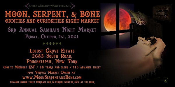 3rd Annual Samhain Oddities and Curiosities Night Market
