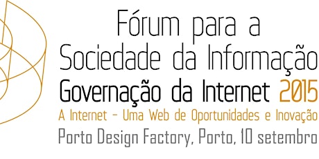 Imagem principal de Fórum para a Sociedade da Informação - Governação da Internet 2015