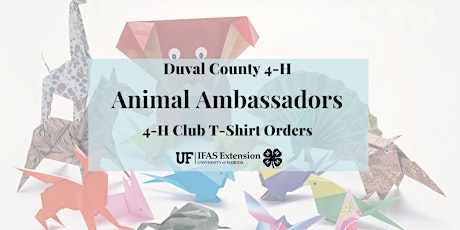 4-H Animal Ambassadors Club T-Shirts 2021-2022 primary image