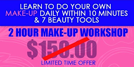 BEAUTY BOOT CAMP FREE MAKE-UP WORKSHOP primary image