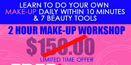 BEAUTY BOOT CAMP FREE MAKE-UP WORKSHOP primary image