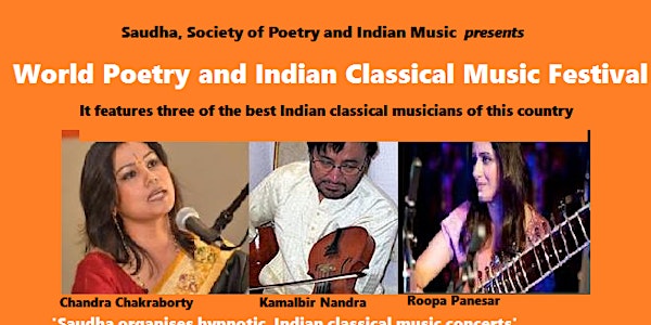 World Poetry and Indian Classical Music Festival at Seven Arts, Leeds