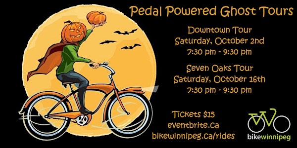 Pedal Powered Ghost Tour - Spirits of Seven Oaks
