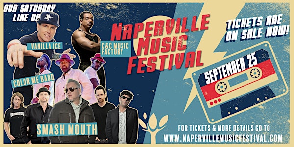 Naperville Music Festival W/  Vanilla Ice, Smash Mouth, Color Me Badd, C C