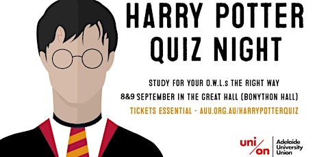HARRY POTTER QUIZ- SEPT 8TH primary image