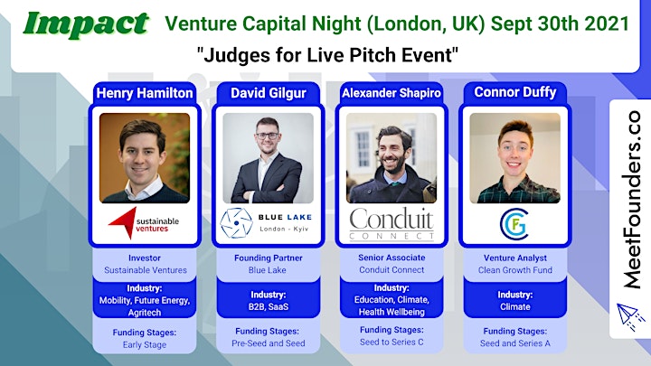 MeetFounders Impact Venture Capital Night [In-Person!] image