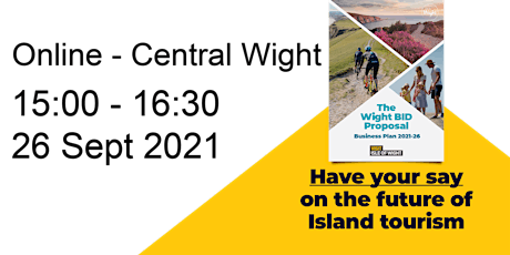 Image principale de Visit Isle of Wight BID Consultation online -  Central Wight 26 Sept 2021