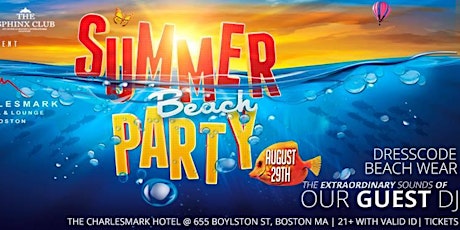 The Annual Summer Beach Party primary image