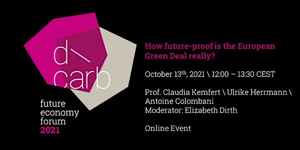 How future-proof is the European Green Deal really?
