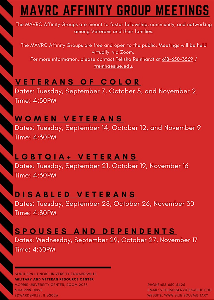 MAVRC Women Veterans Affinity Group image