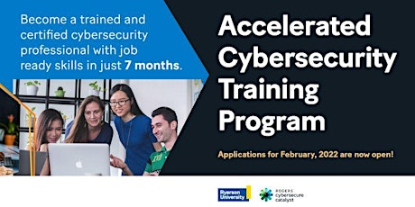 Help manage Canadian Cyber Risks with Accelerated Cybersecurity Training primary image