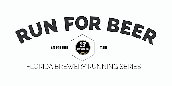 Beer Run - 26º Brewing Co| 2021-2022  FL Brewery Running Series