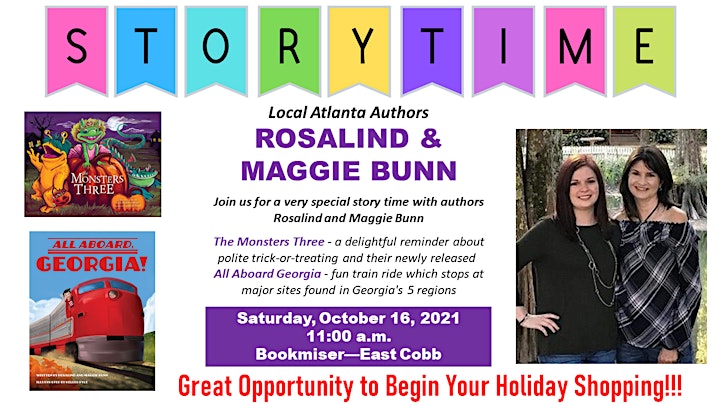 
		Story Time with Authors ROSALIND & MAGGIE BUNN image
