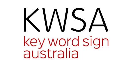 Key Word Sign Australia Webinar primary image