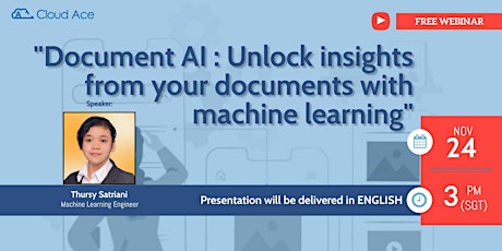 Document AI : Unlock insights from your documents with machine learning