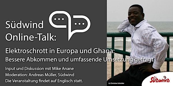 Südwind Online-Talk: Electronic Waste in Europe and Ghana